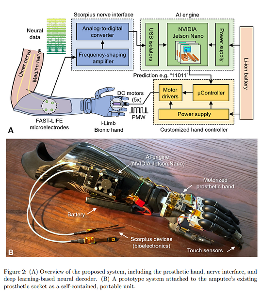 Visual example from An Amputee with an AI Powered Hand!