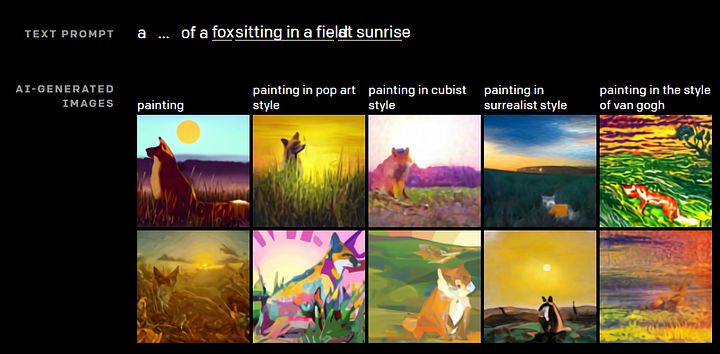 Visual example from OpenAI’s DALL·E: Text to Image Generation Explained