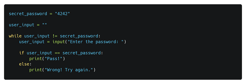 Visual example from Python Fundamentals + CS Concepts