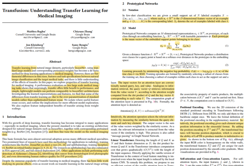 Visual example from How to Read More Research Papers?