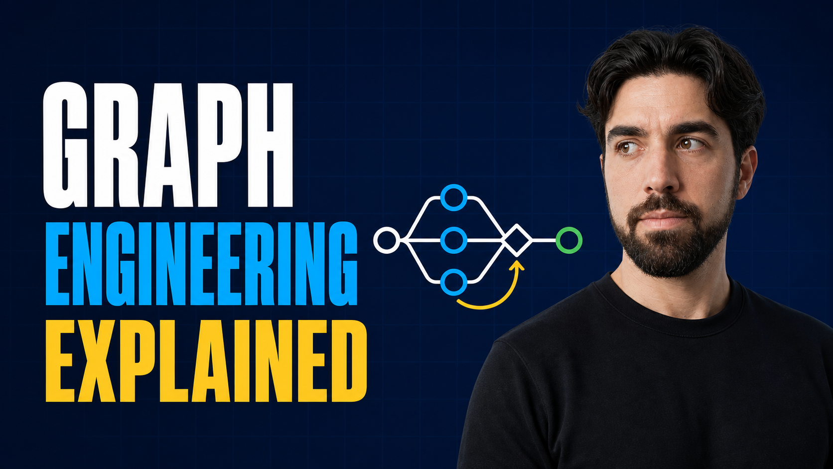 Graph engineering explained: a network of agent nodes growing out of a single loop